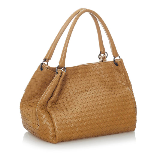 Bottega Veneta Intrecciato Nappa Parachute Tote Bag (SHG-30864)