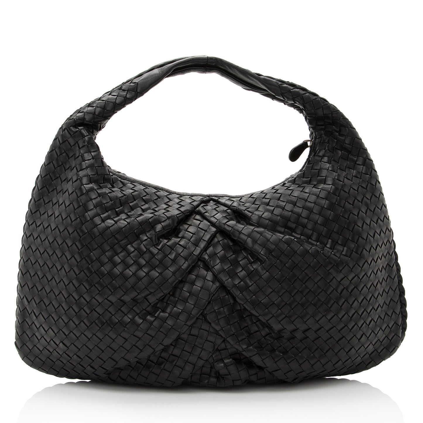 Bottega Veneta Intrecciato Nappa Pleated Large Hobo (SHF-22500)