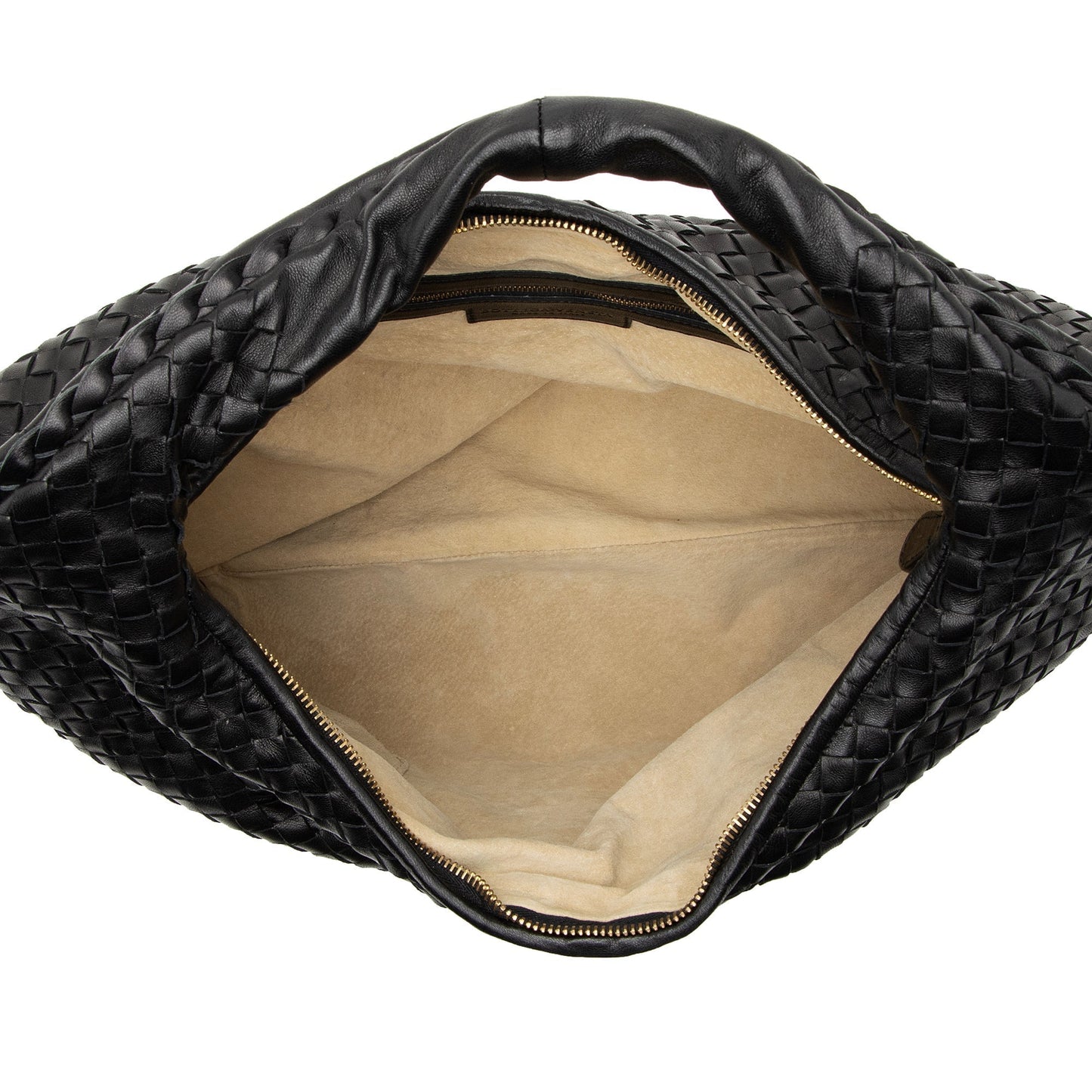 Bottega Veneta Intrecciato Nappa Pleated Large Hobo (SHF-22500)