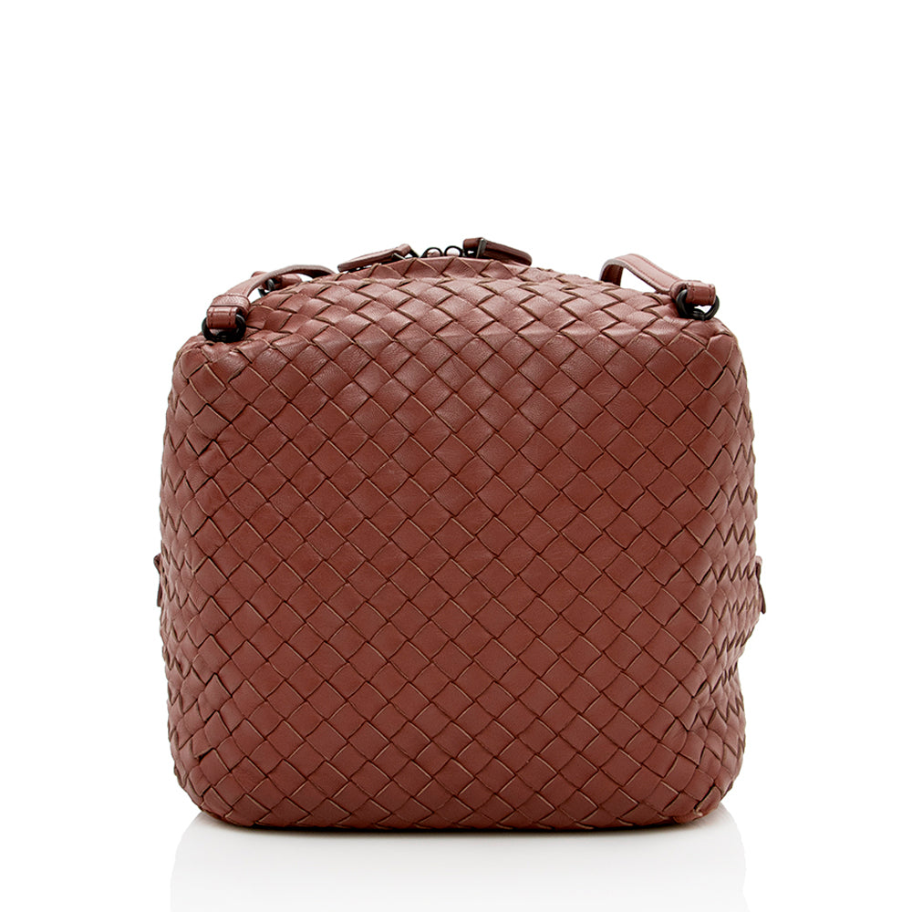 Bottega Veneta Intrecciato Nappa Shoulder Bag (SHF-14817)