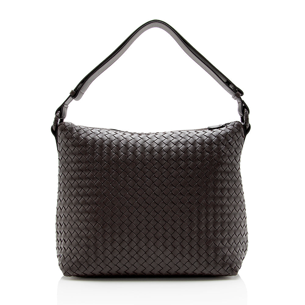 Bottega Veneta Intrecciato Nappa Sloane Hobo (SHF-15849)