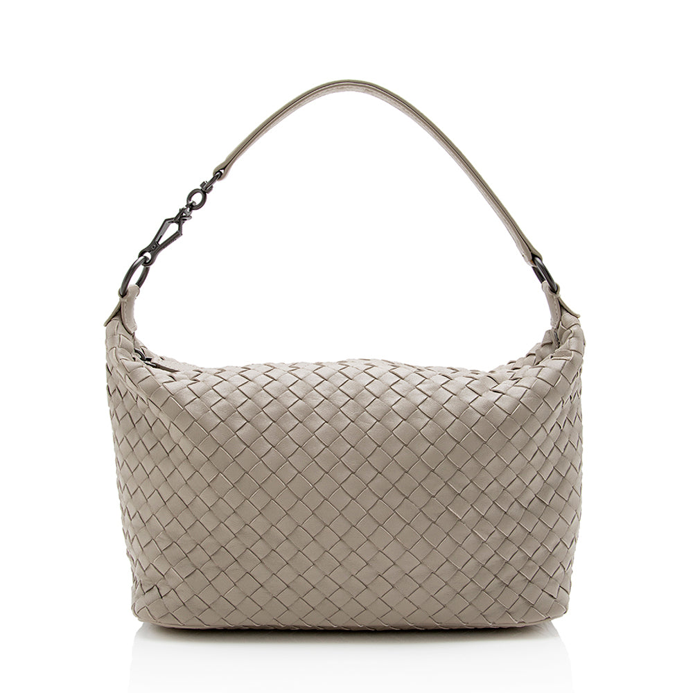 Bottega Veneta Intrecciato Nappa Small Hobo (SHF-15324)