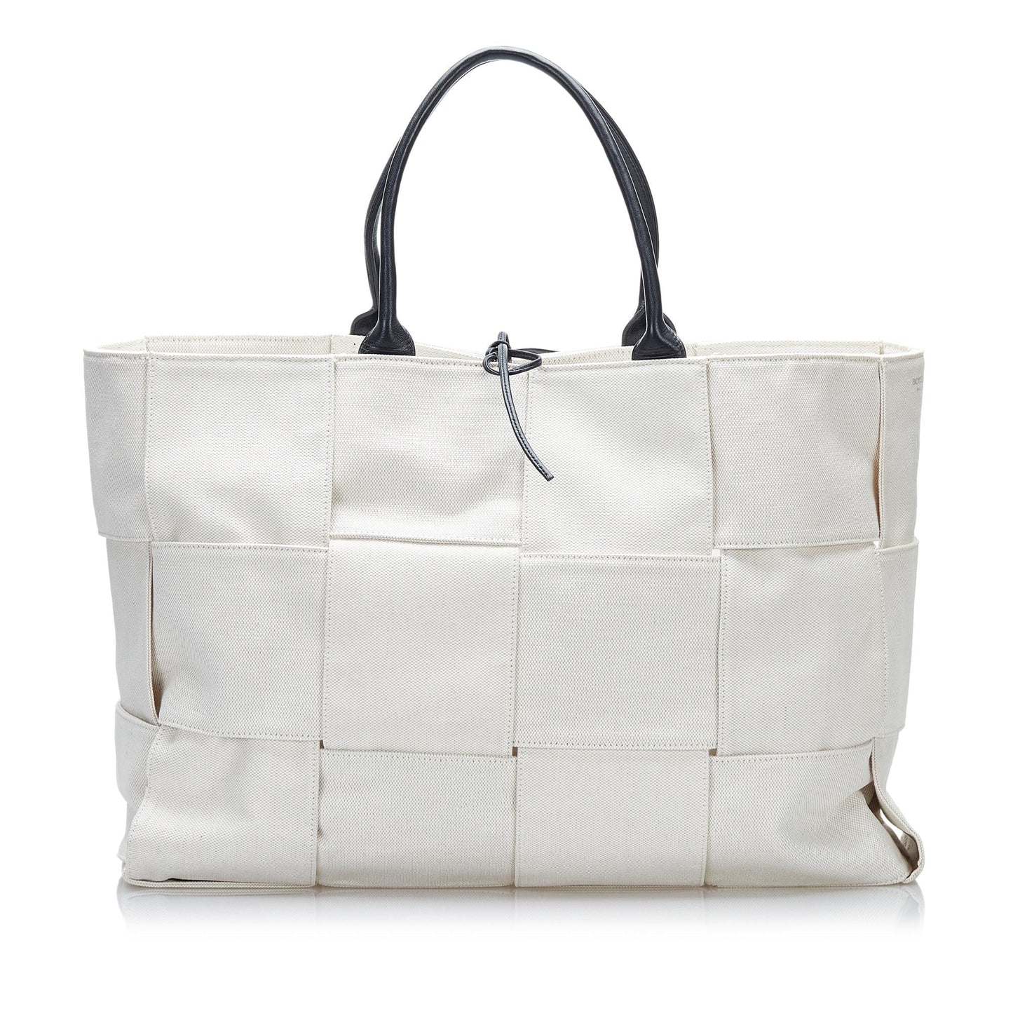 Bottega Veneta Large Canvas Arco Tote (SHG-36994)