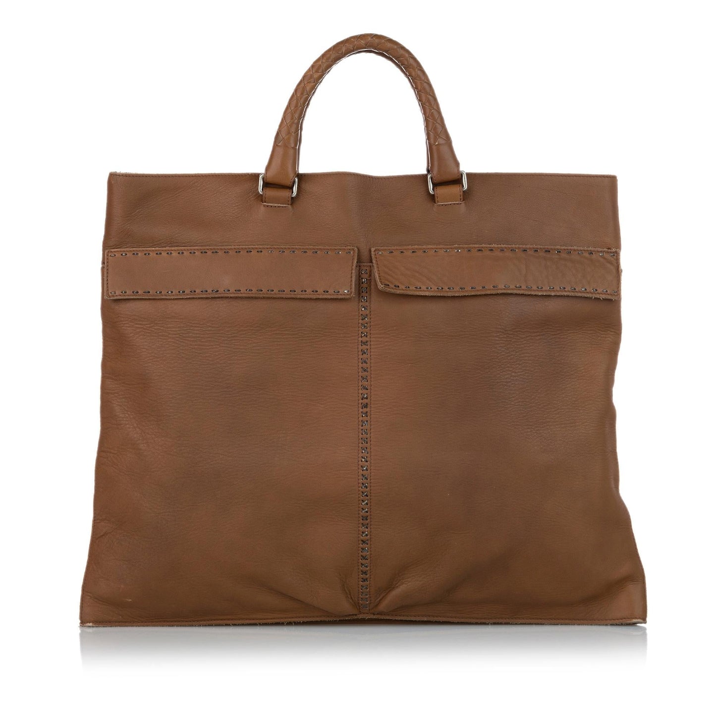 Bottega Veneta Leather Tote Bag (SHG-37794)