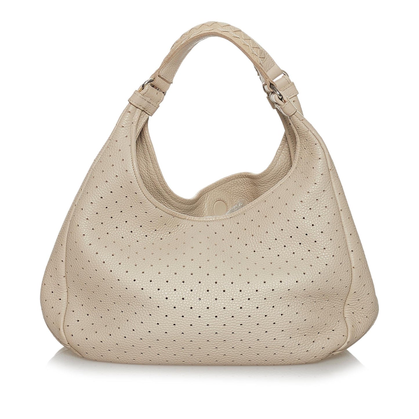 Bottega Veneta Perforated Leather Shoulder Bag (SHG-31236)