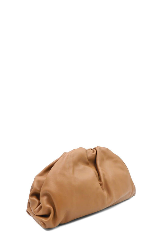 The Pouch Clutch  Brown