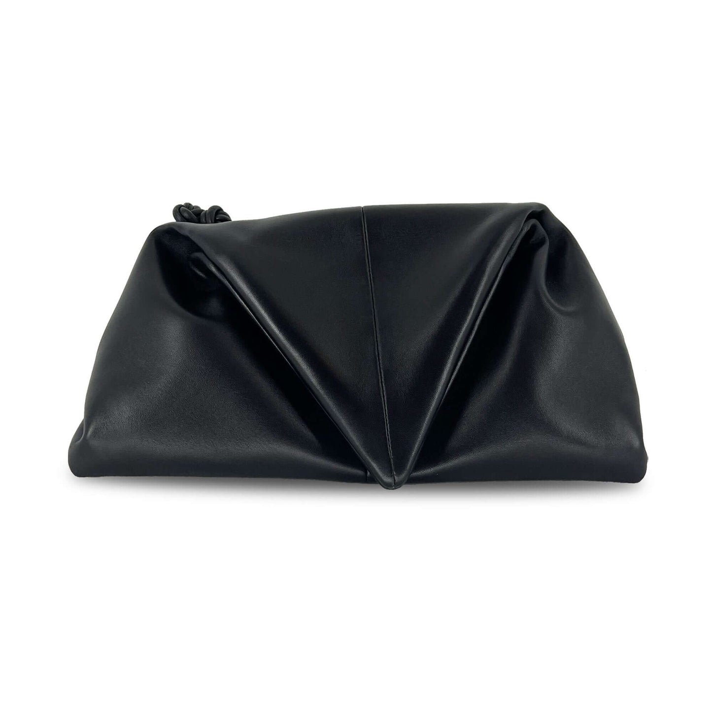 Bottega Veneta Trine Leather Clutch Bag