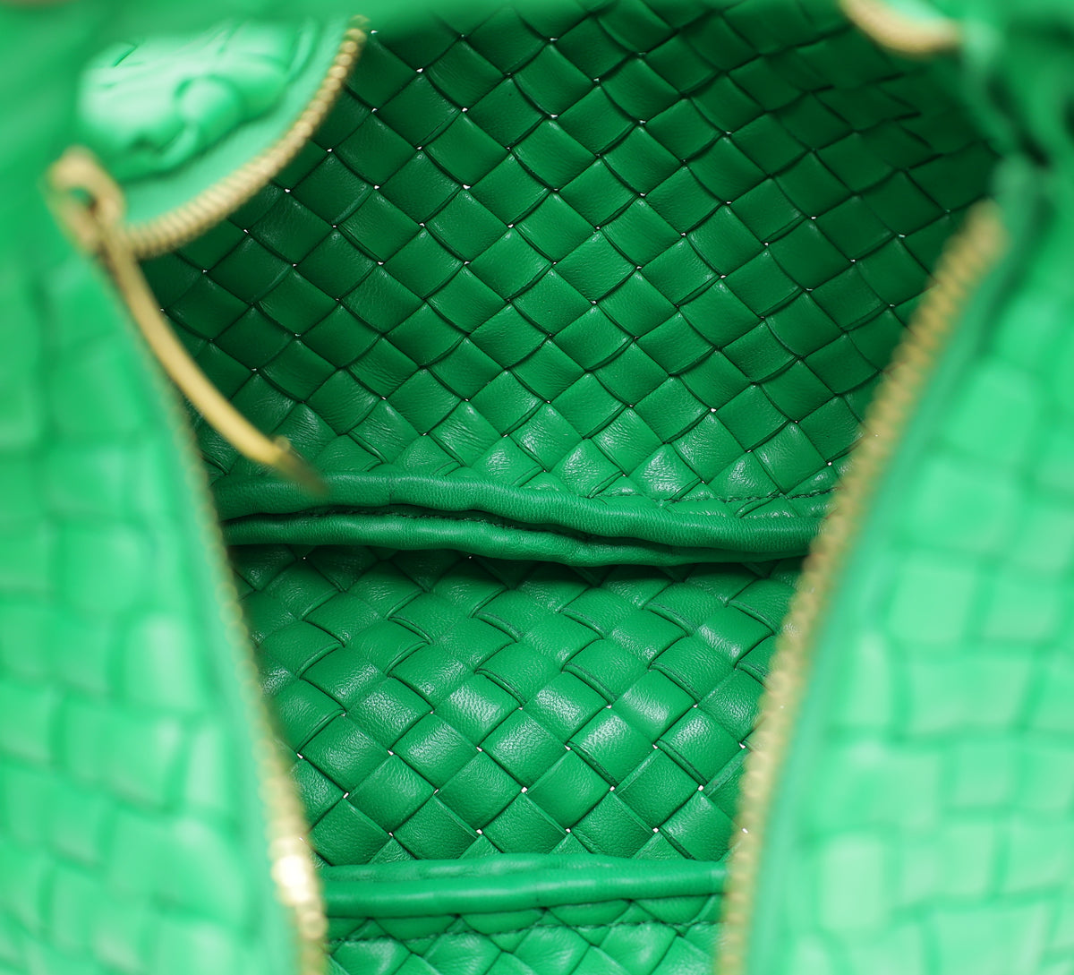 Bottega Veneta Parakeet Intrecciato Padded Jodie Mini Bag