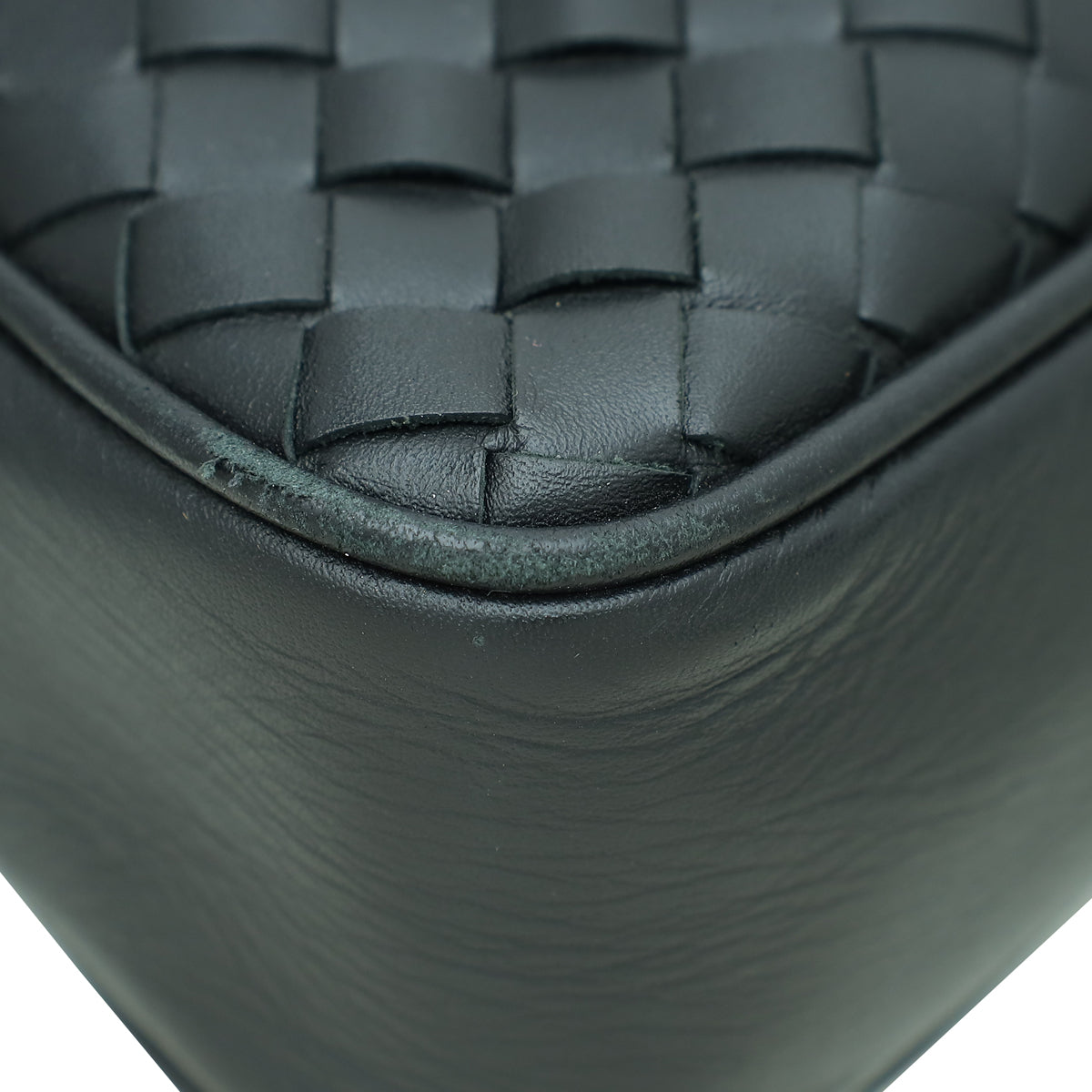 Bottega Veneta Black Intrecciato Briefcase