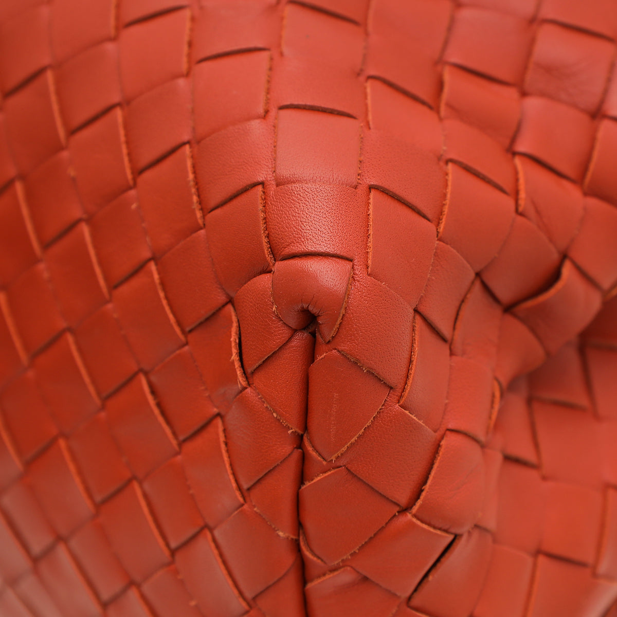 Bottega Veneta Coral Intrecciato Nappa Roma Mini Bag