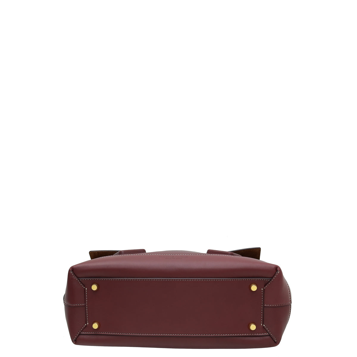 Bottega Veneta Burgundy French Arco Medium Bag