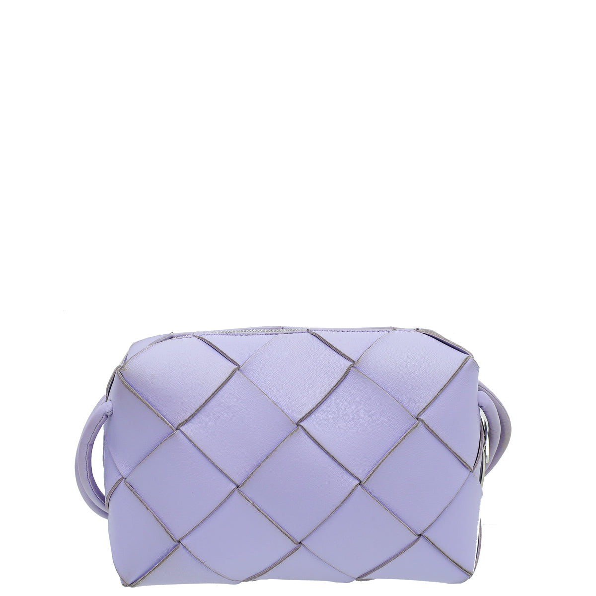 Bottega Veneta Lilac Intrecciato Nappa Cassette Camera Small Bag