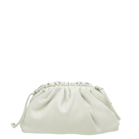 Bottega Veneta Cream Nappa Mini Pouch