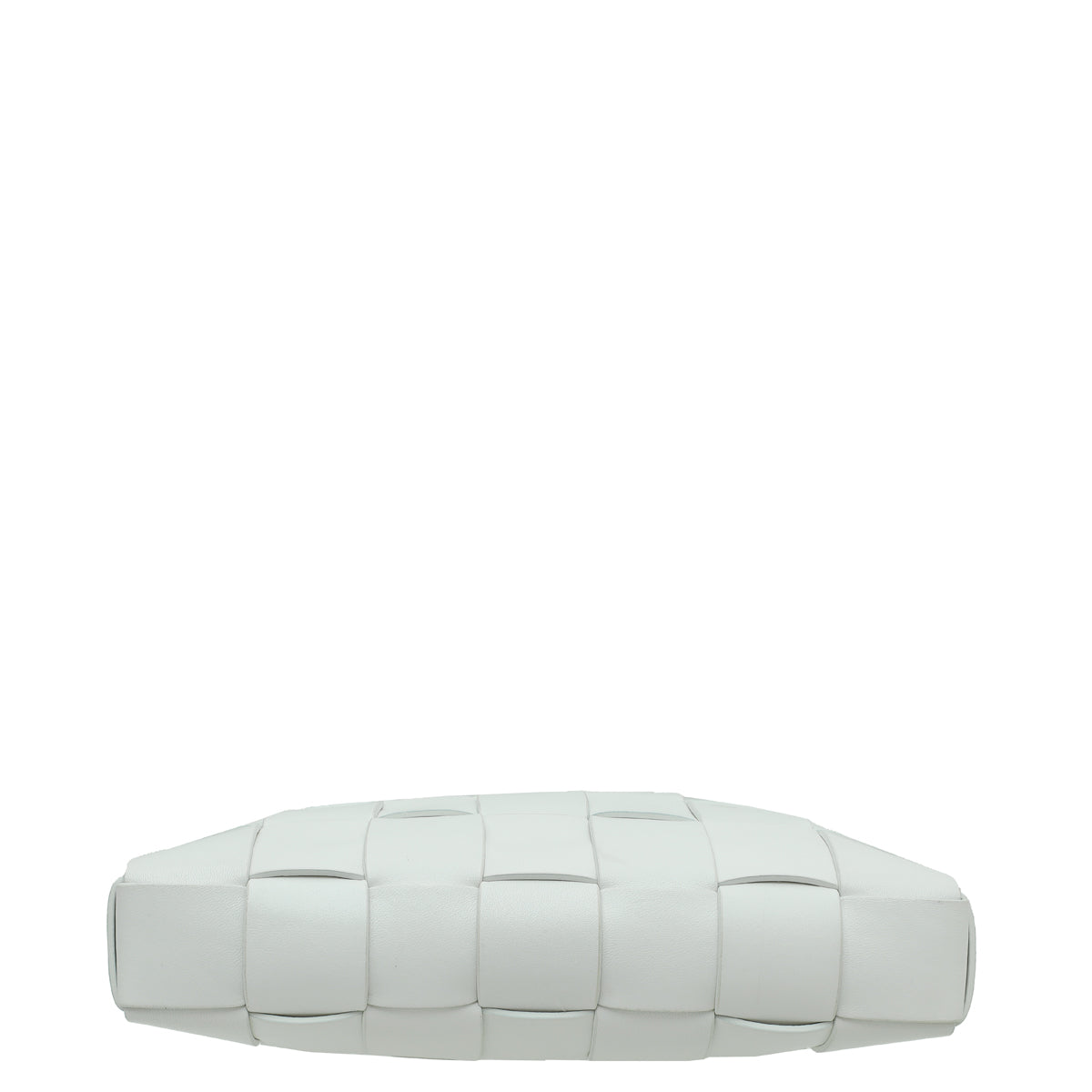 Bottega Veneta White The Snap Clutch Bag