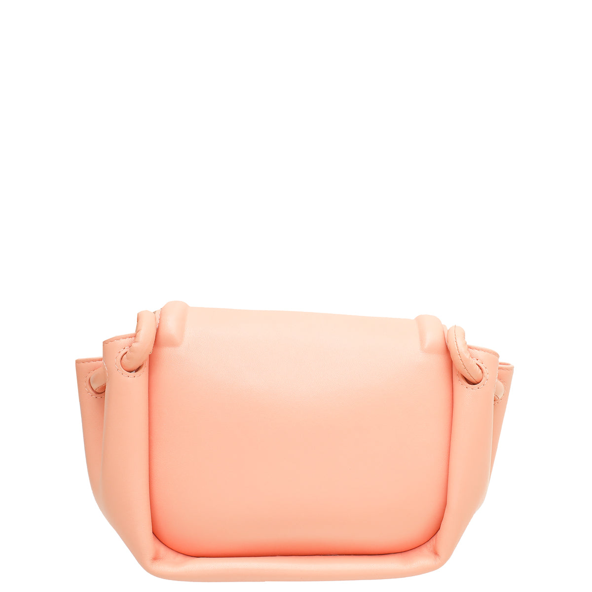 Bottega Veneta Peach Beak Triangle Small Shoulder Bag