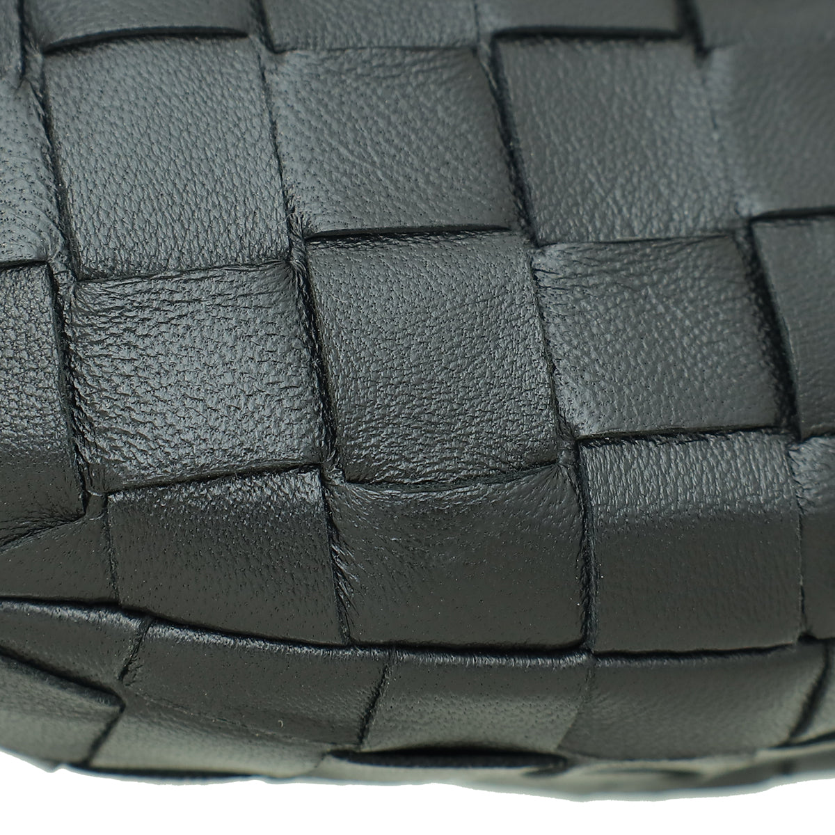 Bottega Veneta Black Intrecciato Nappa Jodie Mini Bag