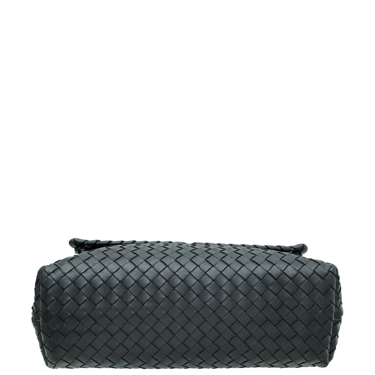 Bottega Veneta Black Intrecciato Nappa Olimpia Medium Shoulder Bag