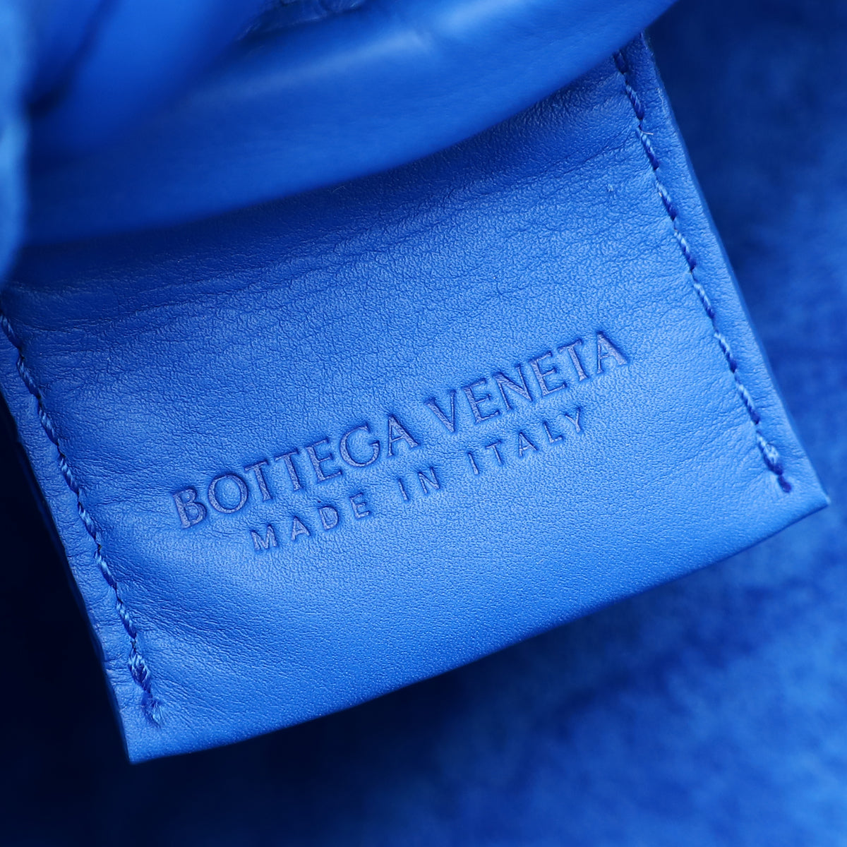 Bottega Veneta Royal Blue Intrecciato Nappa Briefcase Bag