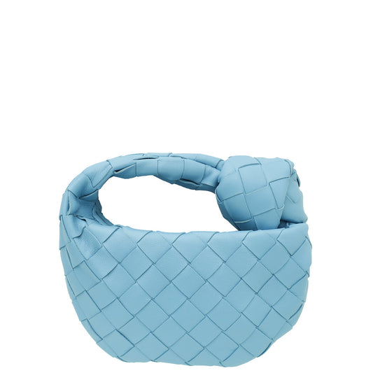 Bottega Venete Windswept Blue Intrecciato Nappa Candy Jodie Bag