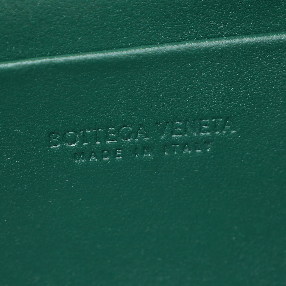 Bottega Veneta Emerald Green Vanity Case on Strap