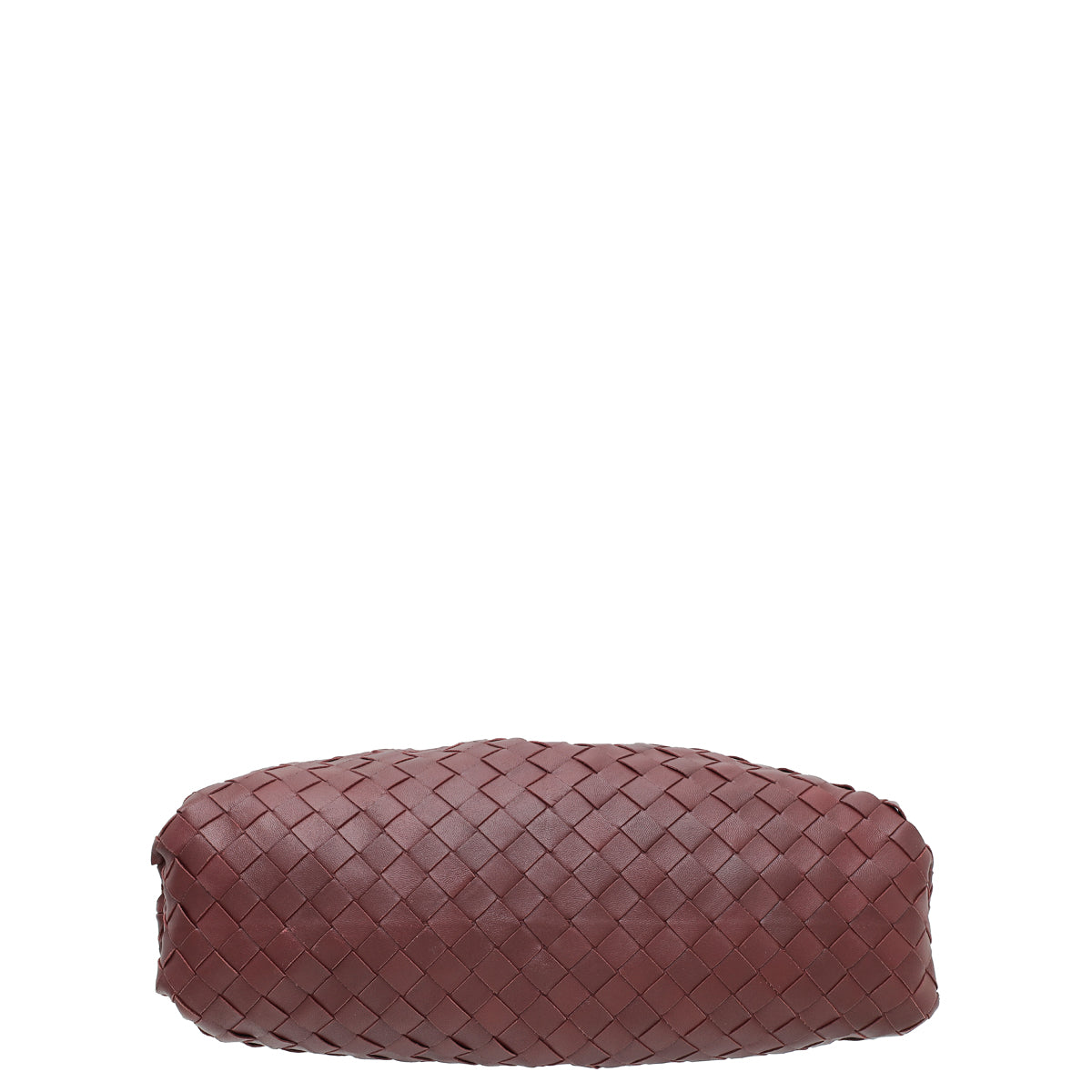 Bottega Veneta Burgundy Intrecciato Nappa The Pouch Clutch