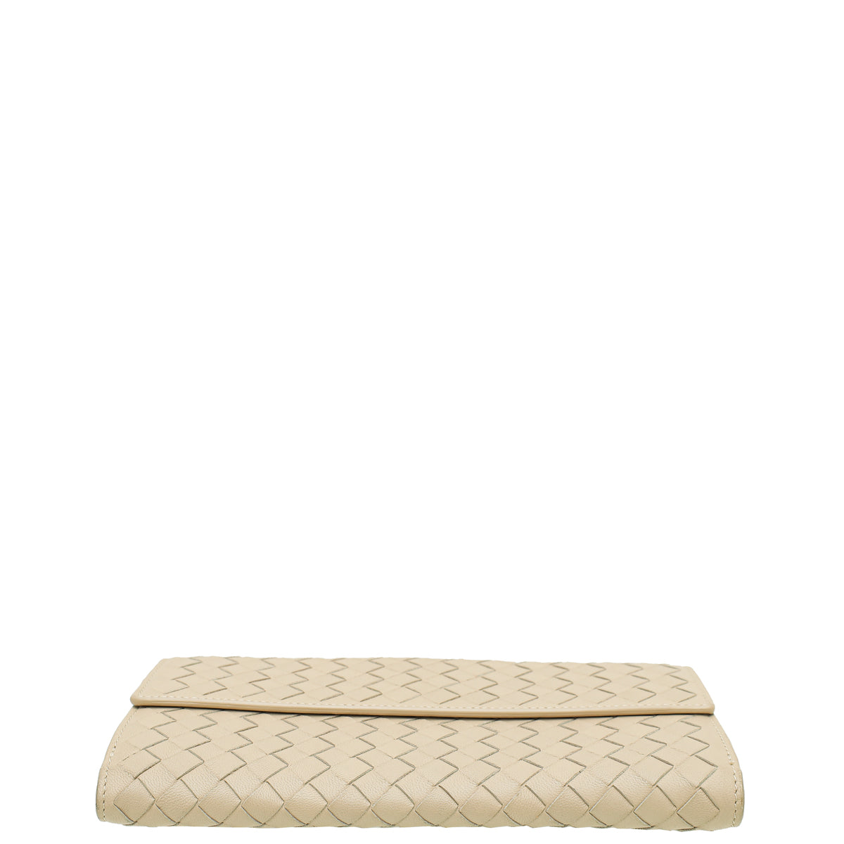 Bottega Veneta Sand Intrecciato Long Wallet