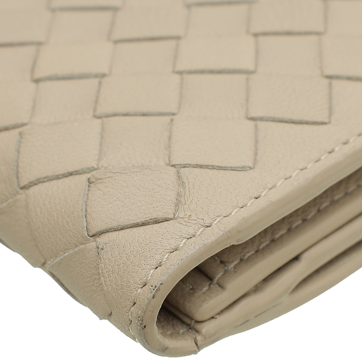 Bottega Veneta Sand Intrecciato Long Wallet