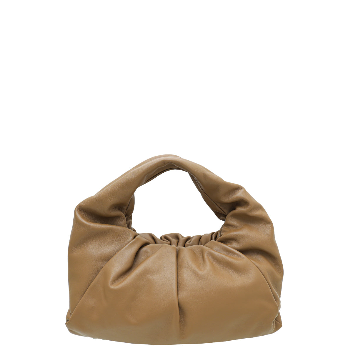 Bottega Veneta Camello Small The Shoulder Pouch