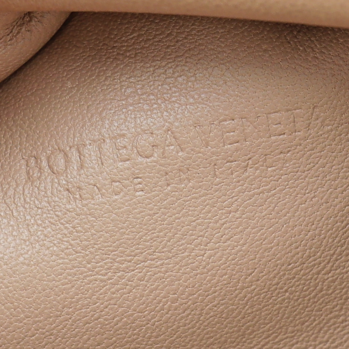 Bottega Veneta Almond Intrecciato Mini Pouch Bag