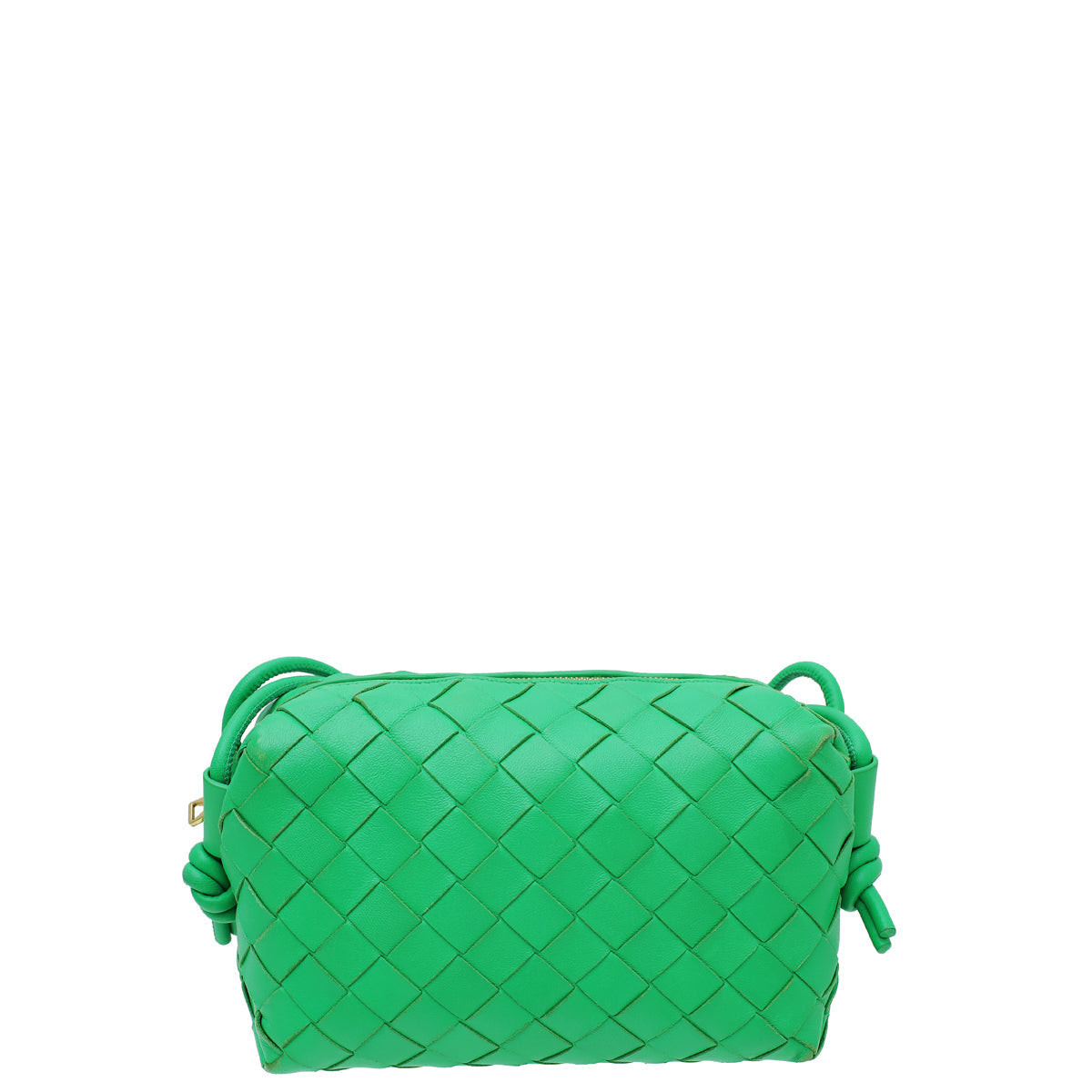 Bottega Veneta Parakeet Intrecciato Mini Loop Bag