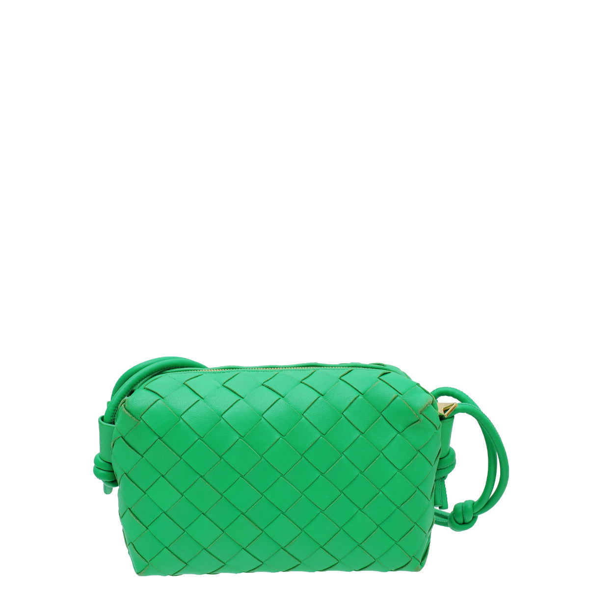 Bottega Veneta Parakeet Intrecciato Mini Loop Bag