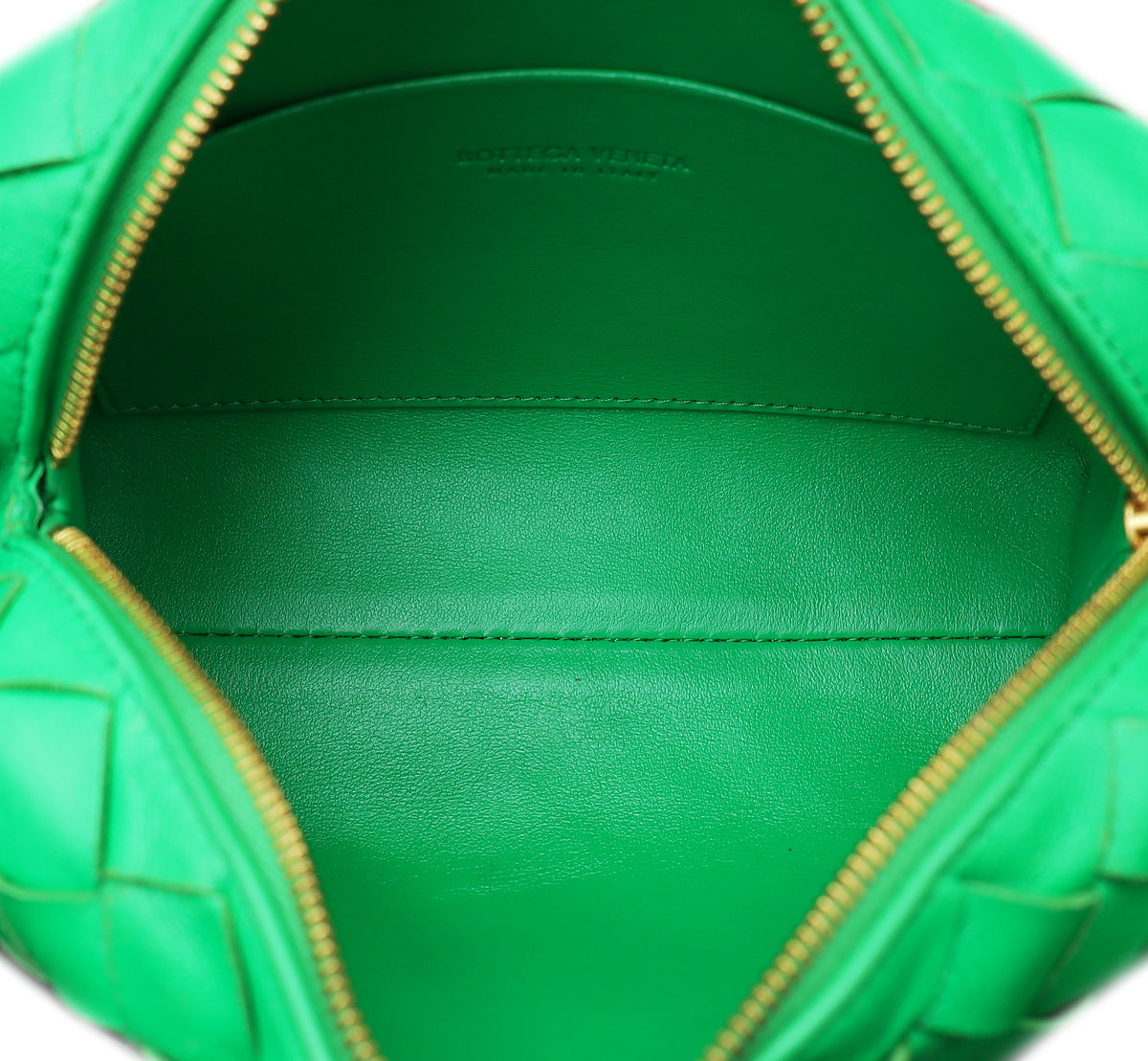 Bottega Veneta Parakeet Intrecciato Mini Loop Bag