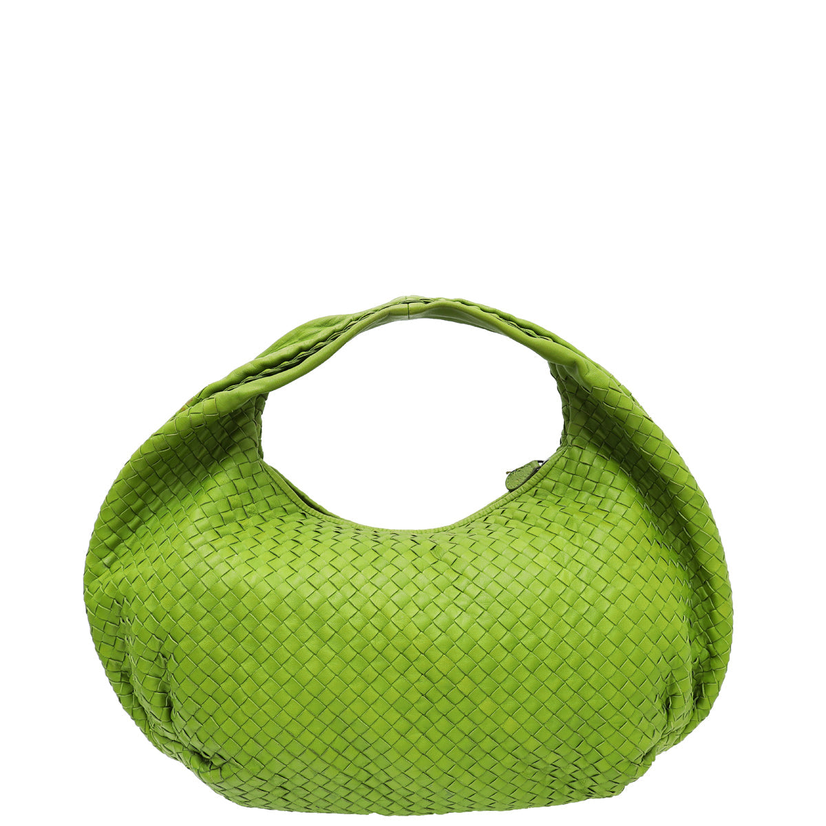 Bottega Veneta Lime Greem Intrecciato Nappa Hobo Bag