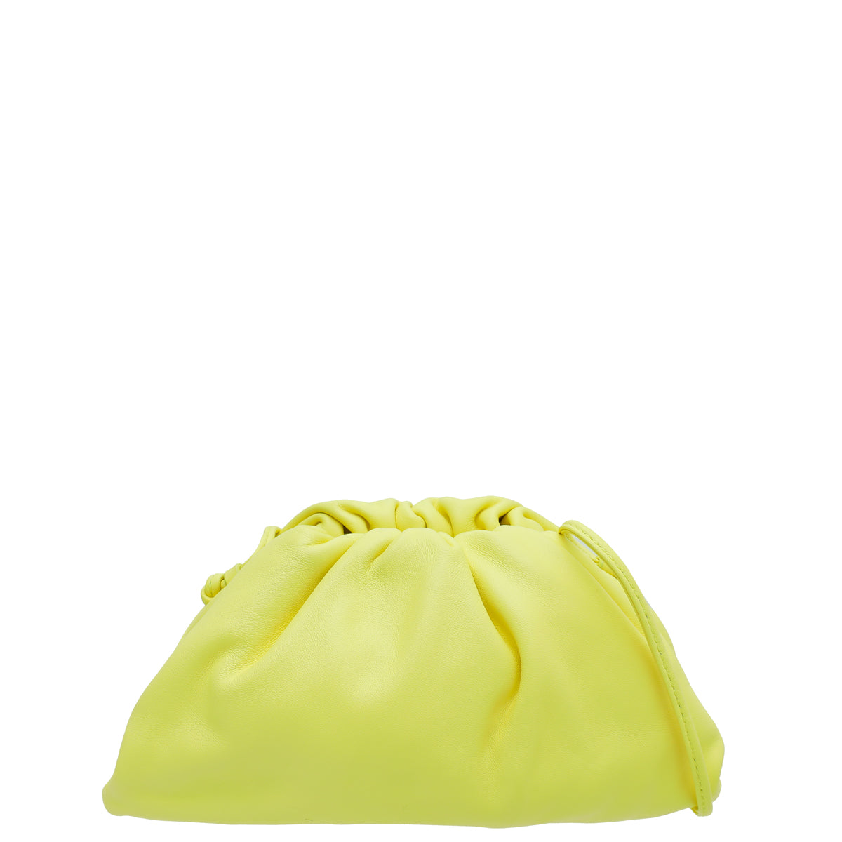 Bottega Veneta Yellow Mini Pouch Bag