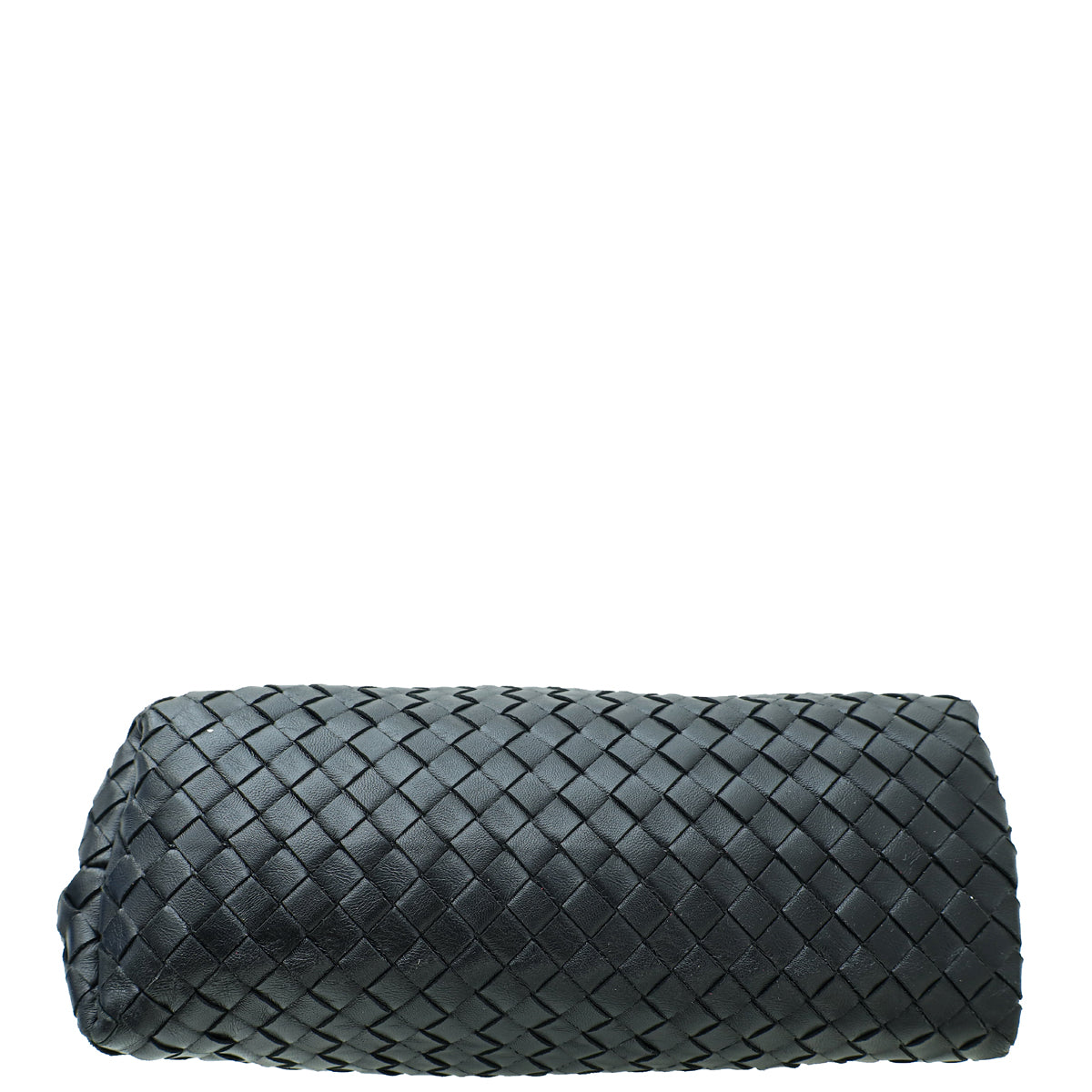 Bottega Veneta Black Nappa Intrecciato The Fold Crossbody Bag