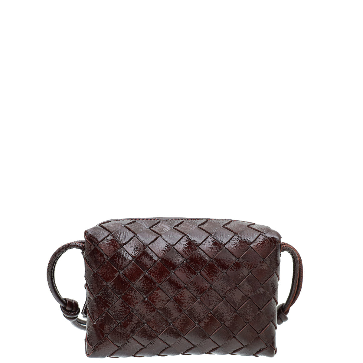 Bottega Veneta Brown Nappa Intrecciato Mini Loop Camera Bag