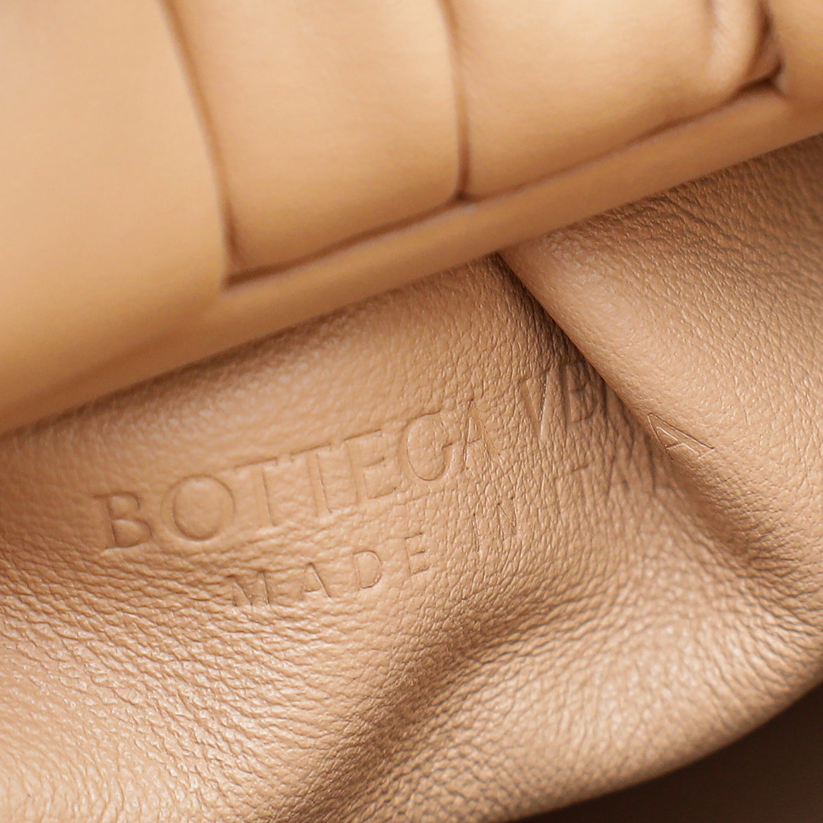 Bottega Veneta Beige Nappa Small Hobo Bag