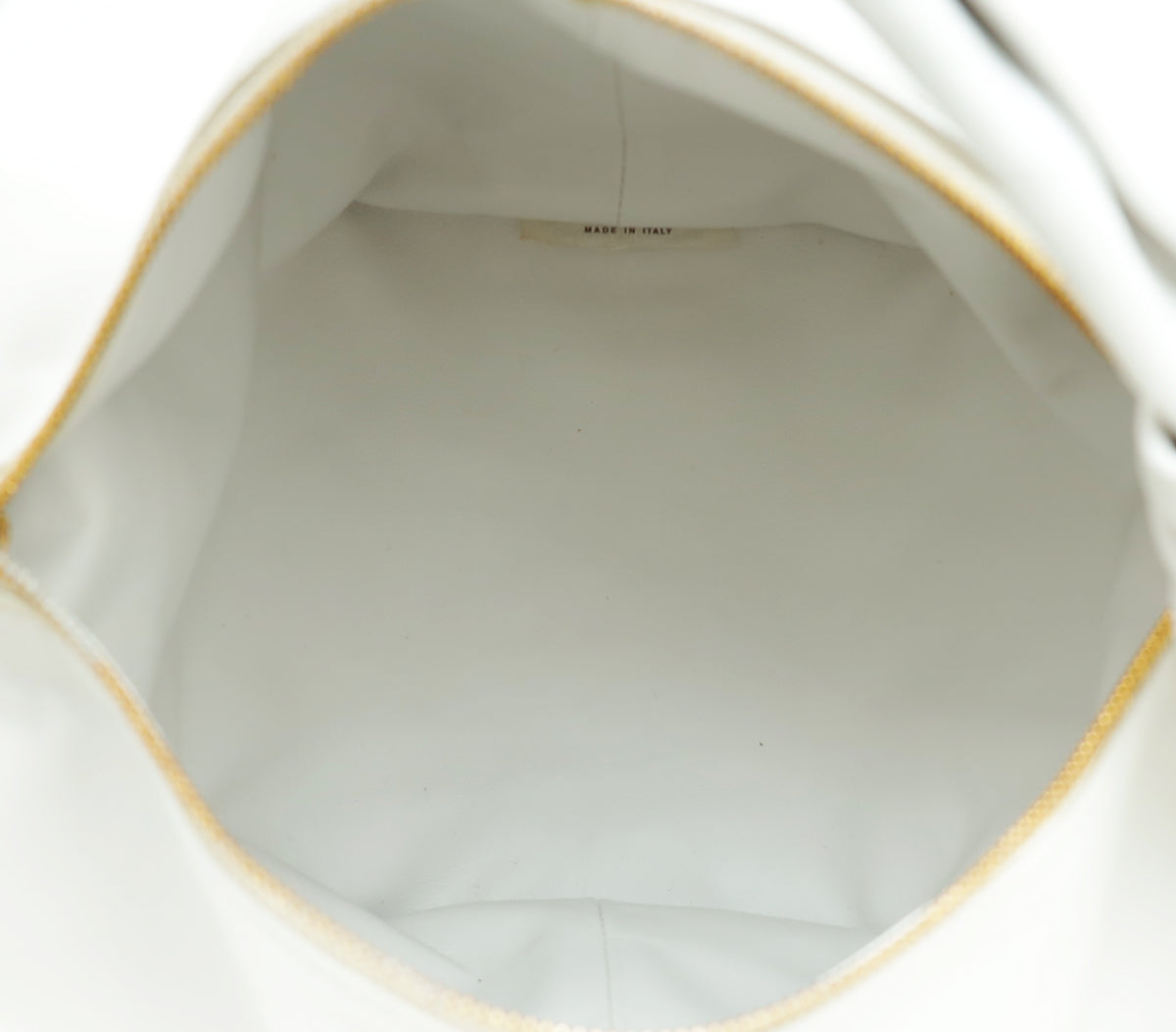 Bottega Veneta White Double Knot Mini Bag