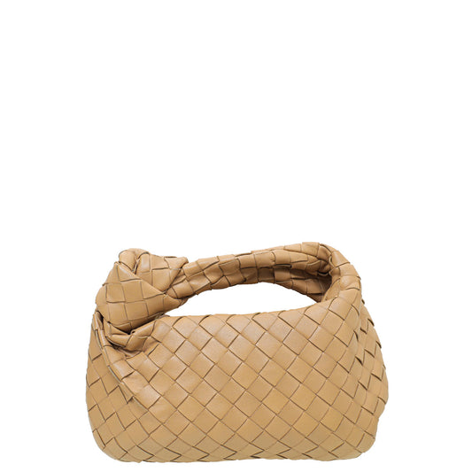 Bottega Veneta Almond Intrecciato Mini Jodie Bag