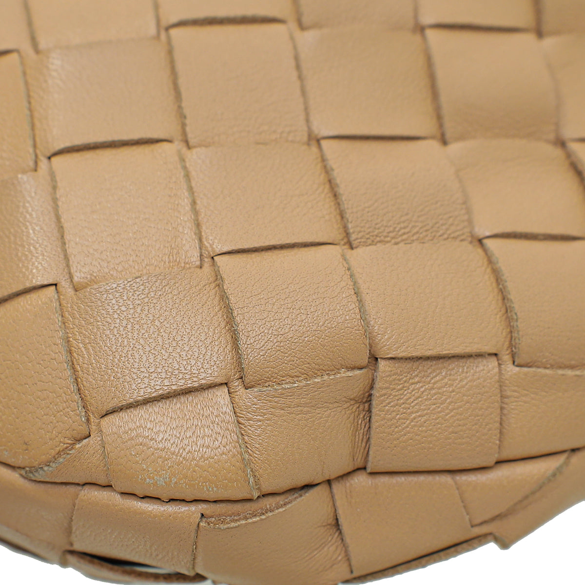 Bottega Veneta Almond Intrecciato Mini Jodie Bag