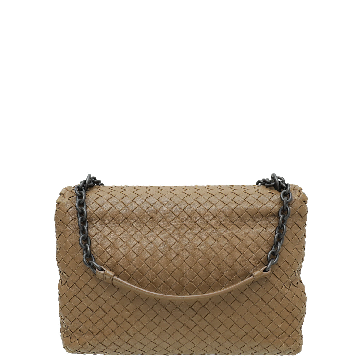 Bottega Veneta Brown Intrecciato Nappa Olimpia Medium Bag