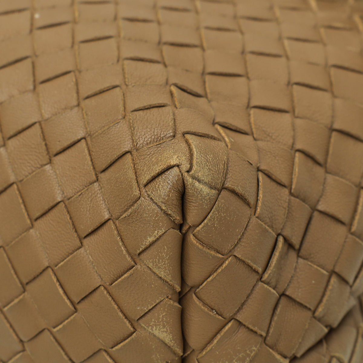 Bottega Veneta Brown Intrecciato Nappa Olimpia Medium Bag