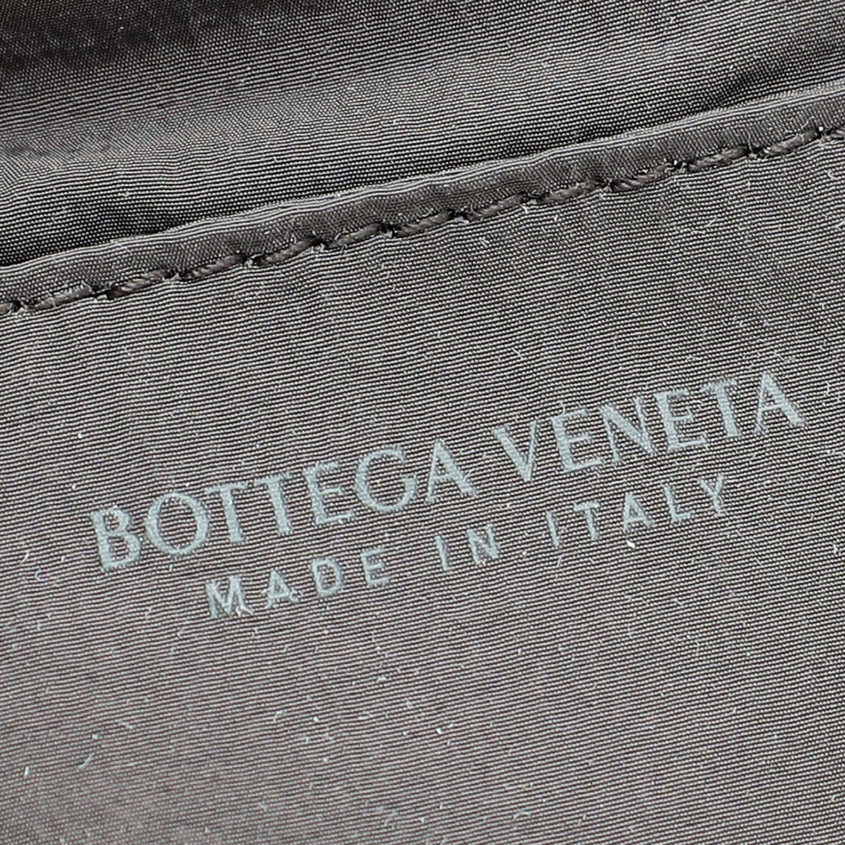 Bottega Veneta Chocolate Intrecciato Paper Mini Cassette Bag