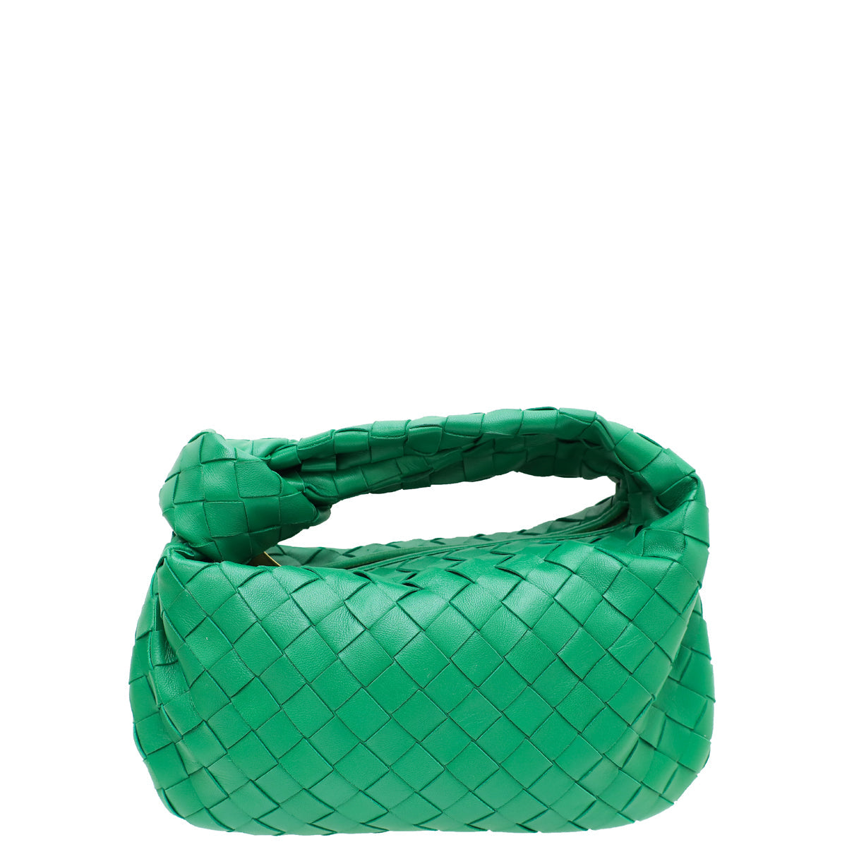 Bottega Veneta Green Intrecciato Nappa Jodie Small Bag