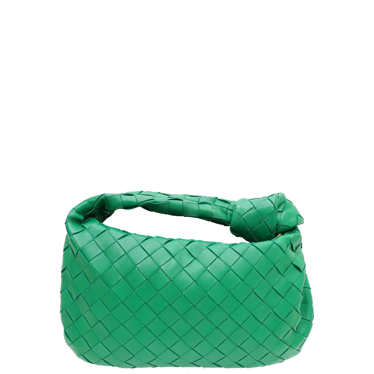 Bottega Veneta Green Intrecciato Nappa Jodie Small Bag