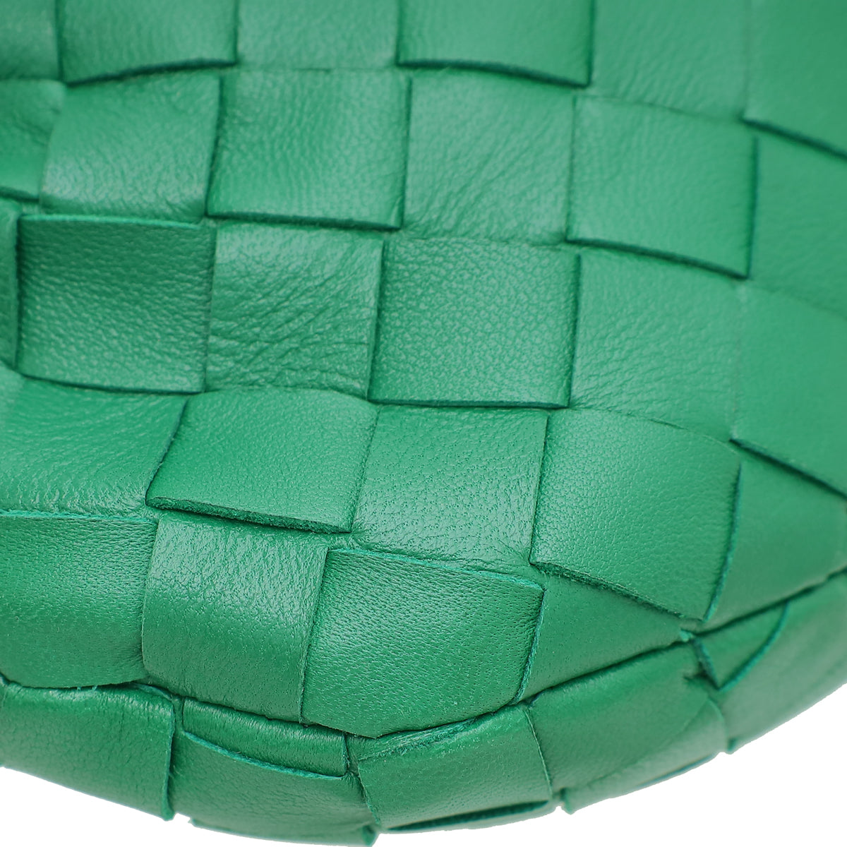 Bottega Veneta Green Intrecciato Nappa Jodie Small Bag