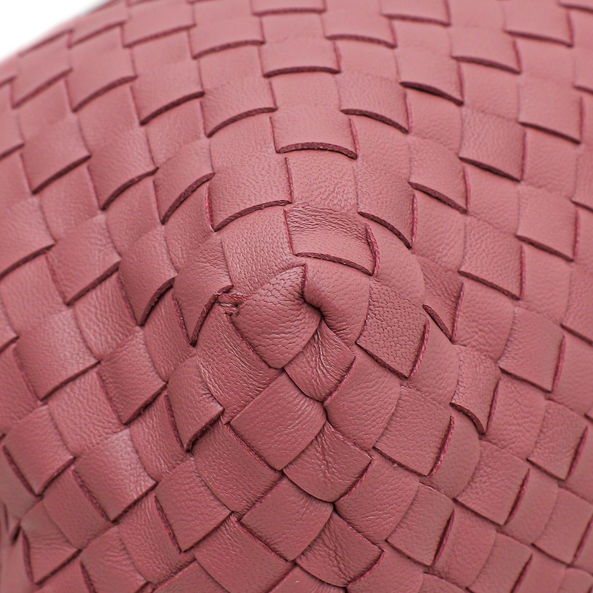 Bottega Veneta Old Rose Intrecciato Classic Tote Bag