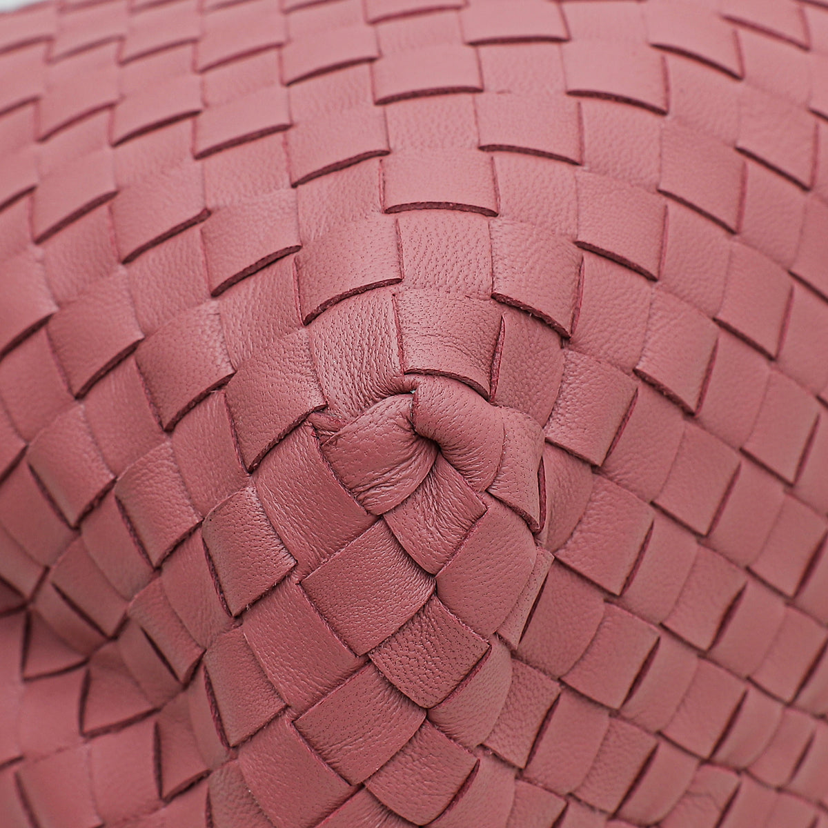 Bottega Veneta Old Rose Intrecciato Classic Tote Bag