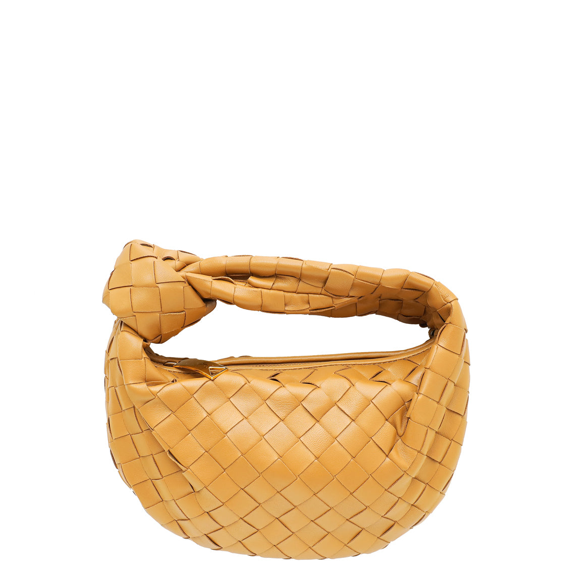 Bottega Veneta Caramel Intrecciato Nappa Mini Jodie Bag