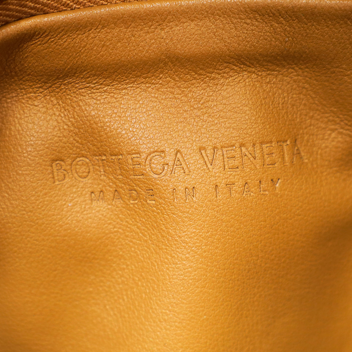 Bottega Veneta Caramel Intrecciato Nappa Mini Jodie Bag